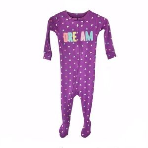 Carter’s Dream Footed Pajamas 12M
